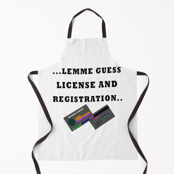 Item preview, LICENSE AND REGISTRATION PLEASE? - (BoW) designed and sold by dennaibz.