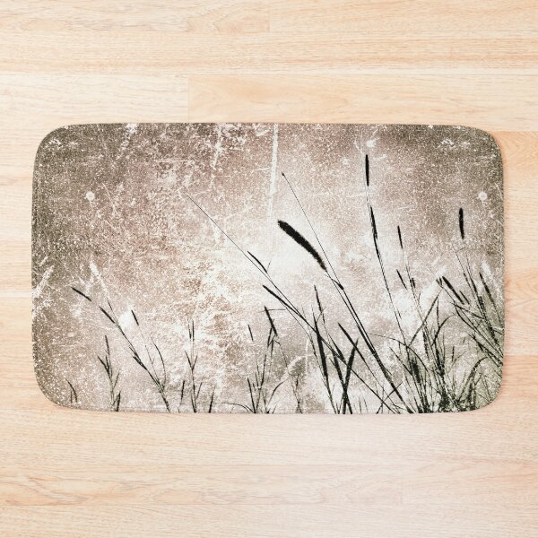 Item preview, Vintage Shabby Chic Cottagecore Aesthetic Wild Grasses with Grunge Style photo digital manipulation effect 1 of 4 designed and sold by Beachy.