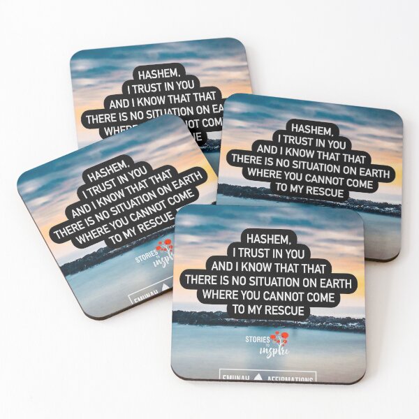 Item preview, Hashem I trust in you and I know that there is no situation on Earth where you cannot com the my rescue designed and sold by Stories To Inspire - Motivational Jewish Quotes.