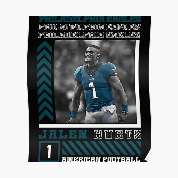 Jalen Hurts 102 Rushing Yards In The First Quarter Home Decor Poster Canvas  - REVER LAVIE