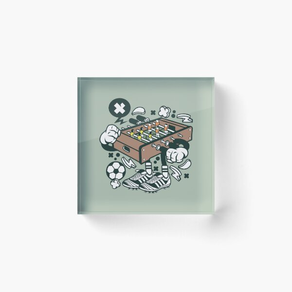 Item preview, Cute Foosball Table With Hand and Shoes designed and sold by Artistic Prints.