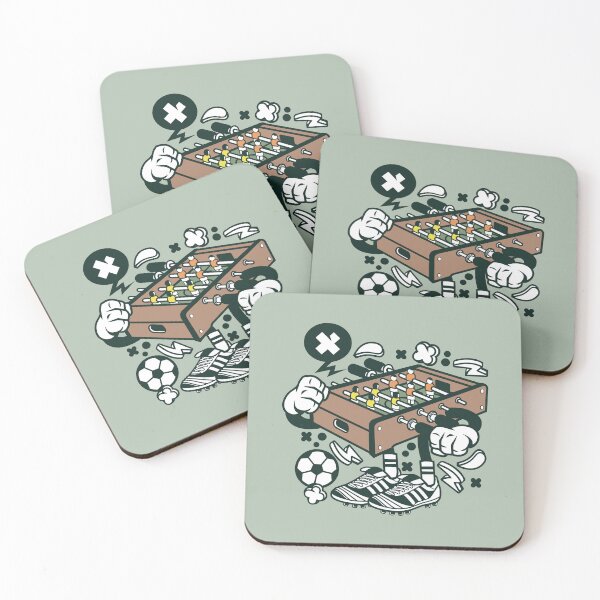 Item preview, Cute Foosball Table With Hand and Shoes designed and sold by Artistic Prints.