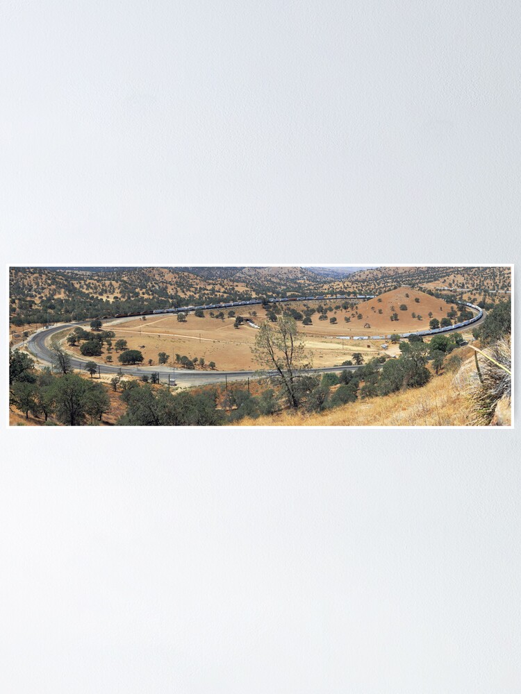 Thumbnail 1 of 3, Poster, Tehachapi Loop designed and sold by gfydad.