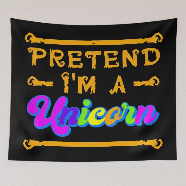 Item preview, Pretend Im A Unicorn Quick Halloween Costume  designed and sold by Myth-Creatures.