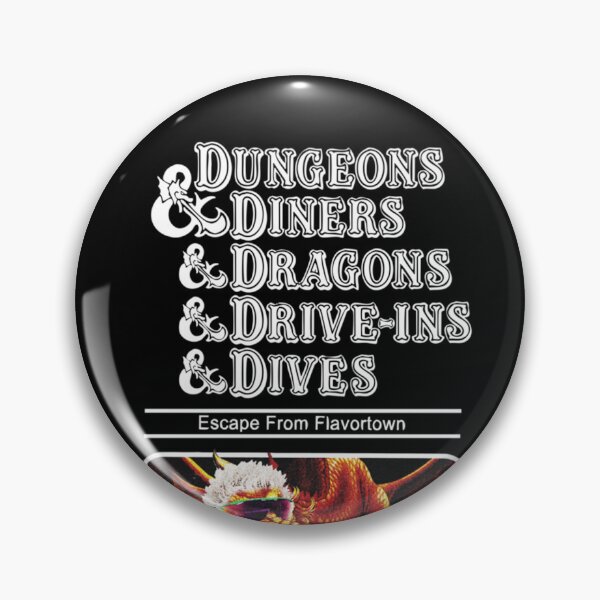Item preview, Dungeons Diners Dragons Drive Ins Dives Classic  designed and sold by delphamarx.