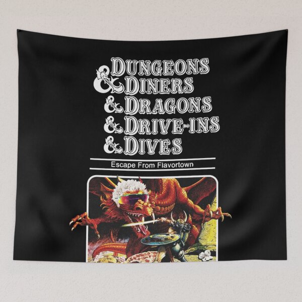 Item preview, Dungeons Diners Dragons Drive Ins Dives Classic  designed and sold by delphamarx.