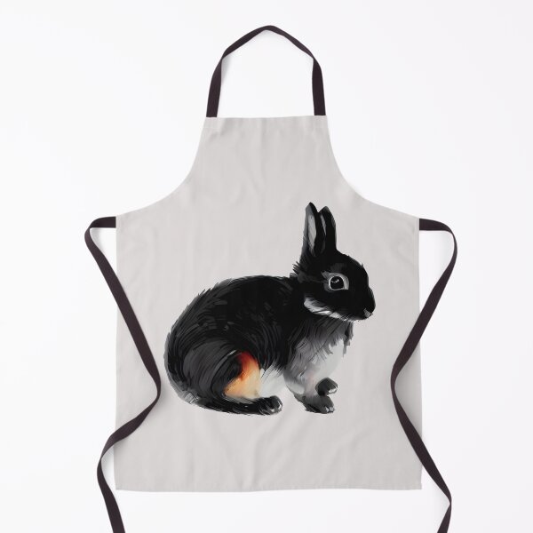 Item preview, Cutest Japanese Kawaii Black Otter Netherland Dwarf Rabbit Bunny designed and sold by wigobun.