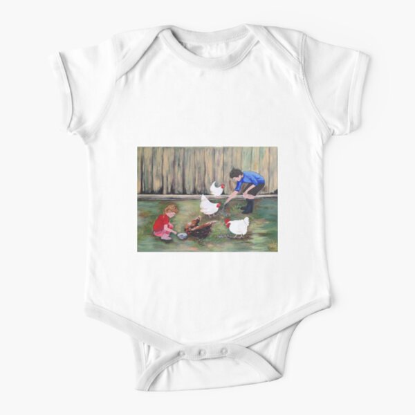 Daily Chores Short Sleeve Baby One-Piece