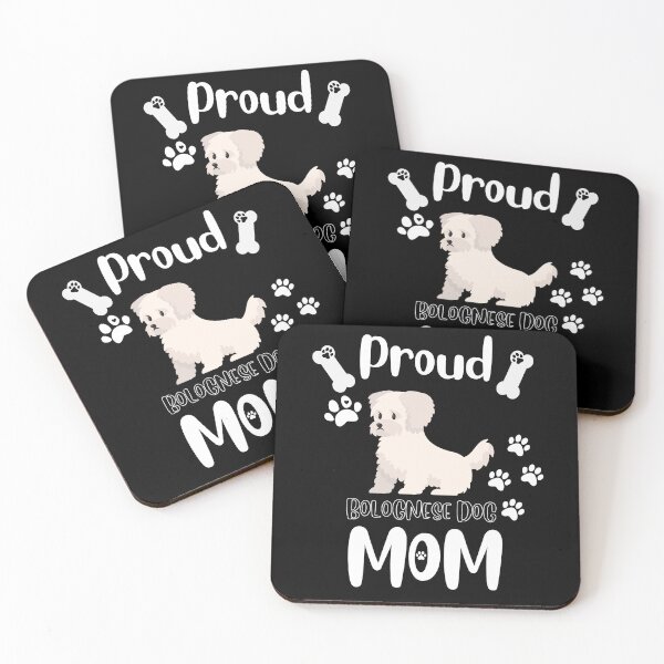 Item preview, Proud Bolognese Dog Mom designed and sold by TheDoggoStore.