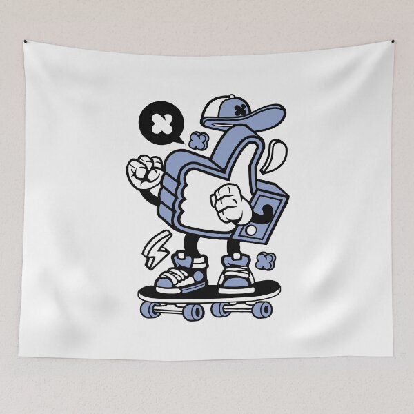 Item preview, Cute Like Emoji on A Skateboard  designed and sold by Artistic Prints.