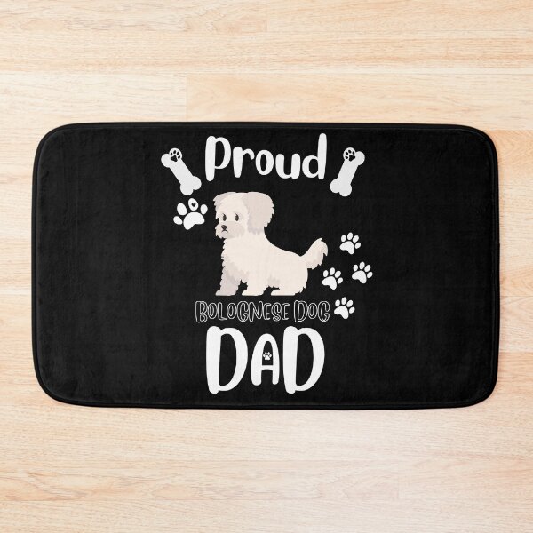 Item preview, Proud Bolognese Dog Dad designed and sold by TheDoggoStore.