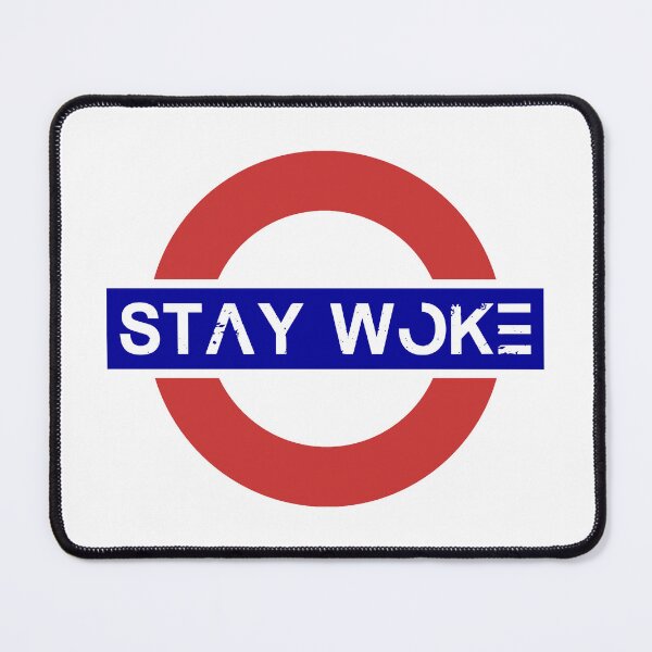 Item preview, Stay Woke Progressive AF Political Statement designed and sold by mamazita.
