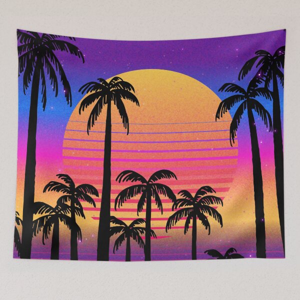 Item preview, Palm Trees Vaporwave Aesthetic designed and sold by MaiZephyr.