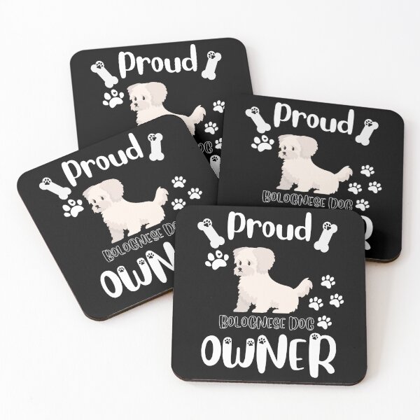 Item preview, Proud Bolognese Dog Owner designed and sold by TheDoggoStore.