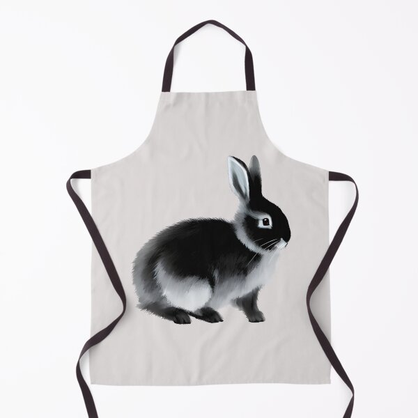 Item preview, Grey Black Otter Netherland Dwarf Rabbit Wants To Get Petting designed and sold by wigobun.