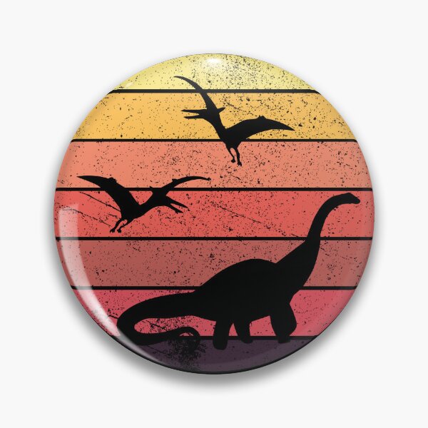 Item preview, Retro Sunset Prehistoric Dinosaurs designed and sold by MochaMeli.