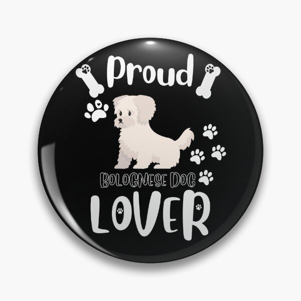 Item preview, Proud Bolognese Dog Lover designed and sold by TheDoggoStore.
