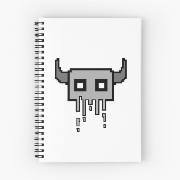 Item preview, Pixel monster with horns... designed and sold by Bacteria ...