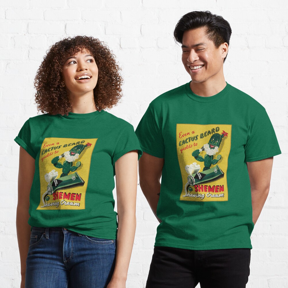 Israel, Poster. Shemen Shaving Cream. Classic T-Shirt