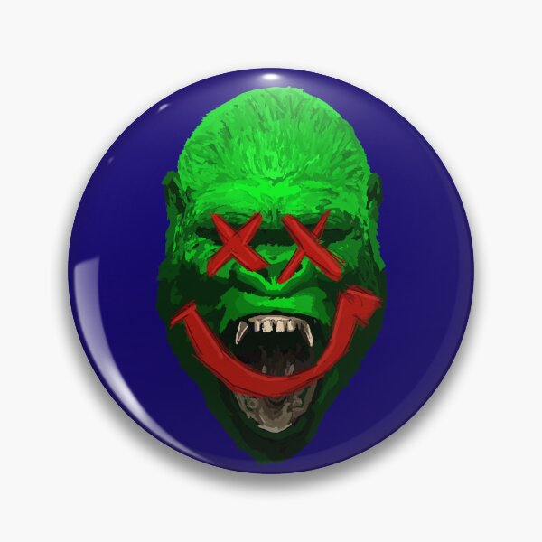 Item preview, Smile Gorilla (blue) designed and sold by draxx-grav.