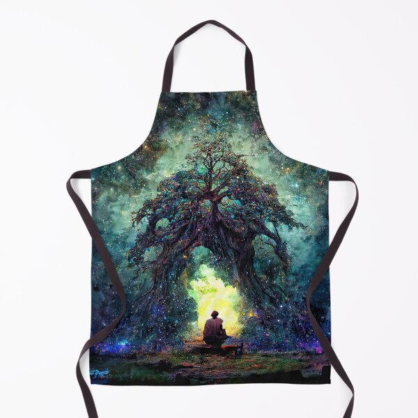 Item preview, Tree with Cosmic portal  From Trees of cosmic wonder ✨  designed and sold by AkaArtGenerator.