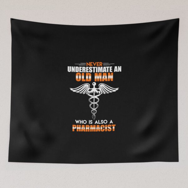 Item preview, Old Man Pharmacist  designed and sold by aryagiri.