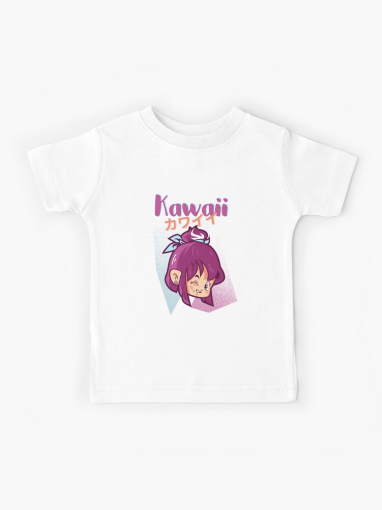Camiseta para niños «Chica anime kawaii guiñando un ojo.» de NellieChristi | Redbubble Camiseta para niños «Chica anime kawaii guiñando un ojo.» de NellieChristi | Redbubble