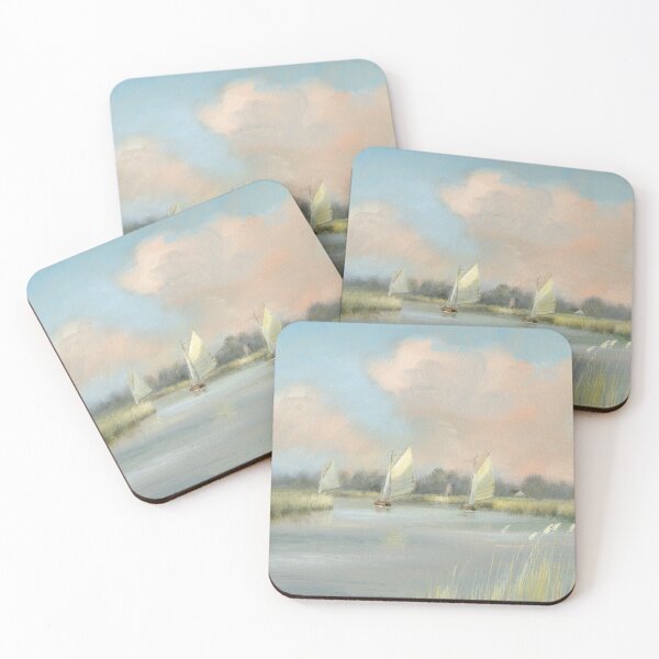 Item preview, Early Spring on the River Thurne designed and sold by Norfolk Broads Art.