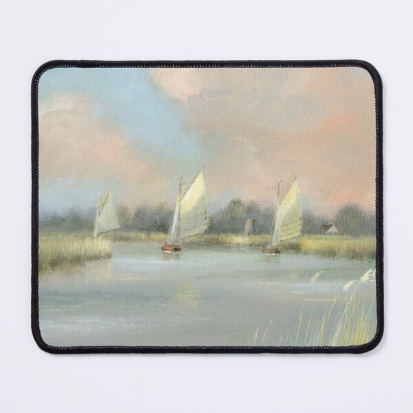 Early Spring on the River Thurne Mouse Pad