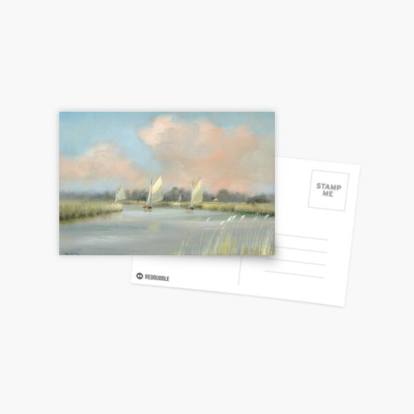 Early Spring on the River Thurne Postcard