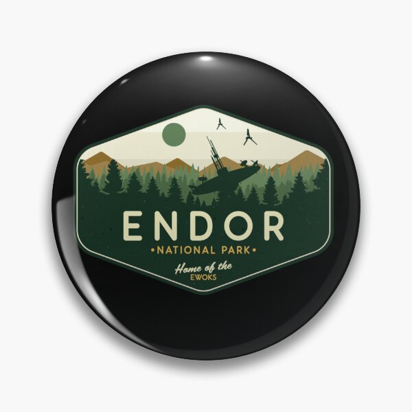 Item preview, Endor National Park Home of the Ewoks Classic  designed and sold by vergiealicexl.
