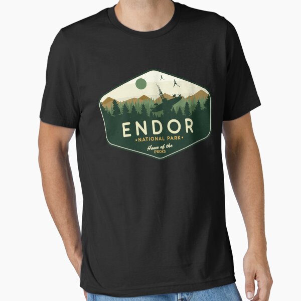 Vista previa del artículo con la obra «Parque Nacional de Endor Hogar de los Ewoks Classic», diseñado y vendido por vergiealicexl.