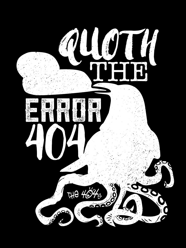 Thumbnail 3 of 3, Art Print, Quoth the Error: 404 designed and sold by the404s.