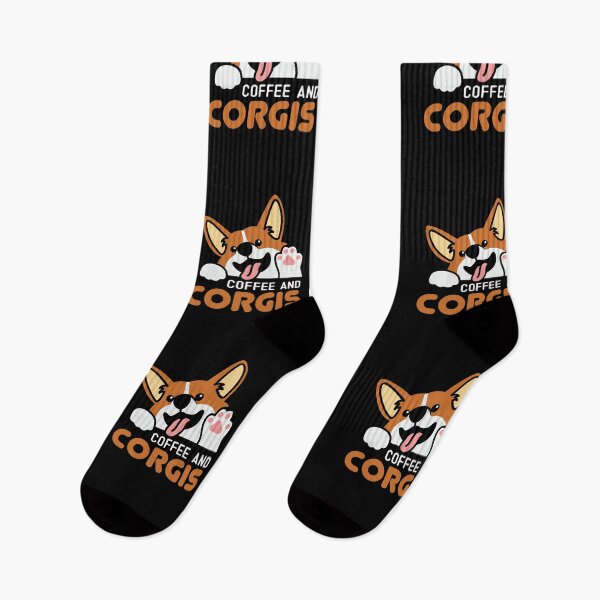 Item preview, Coffee and Corgis designed and sold by Ela-Designer.
