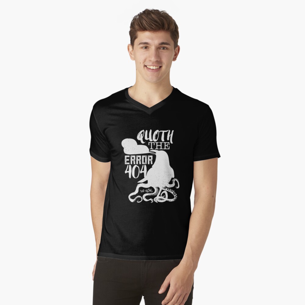 Item preview, V-Neck T-Shirt designed and sold by the404s.