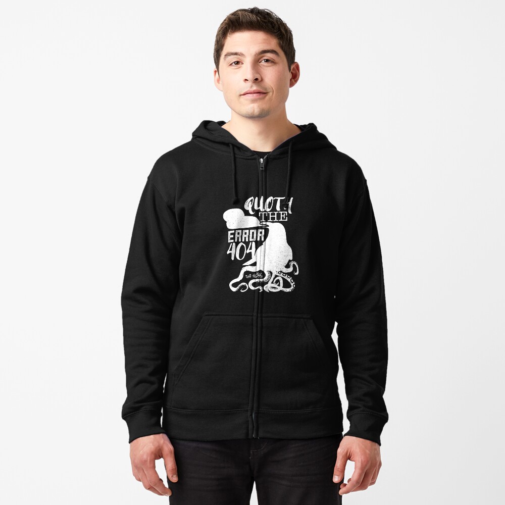 Item preview, Zipped Hoodie designed and sold by the404s.