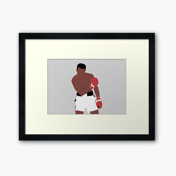 Muhammad Ali Lámina enmarcada