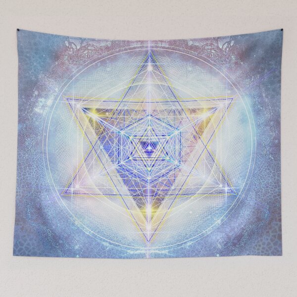 Item preview, Sacred Geometry Merkaba Mandala  designed and sold by MisprintArt.