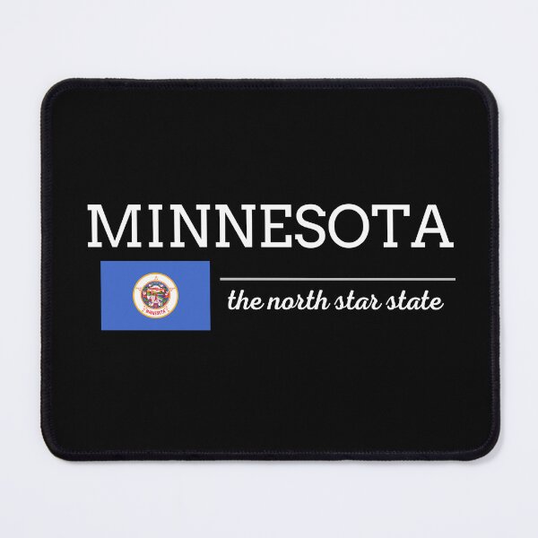 Item preview, MINNESOTA State with Flag designed and sold by philevera.