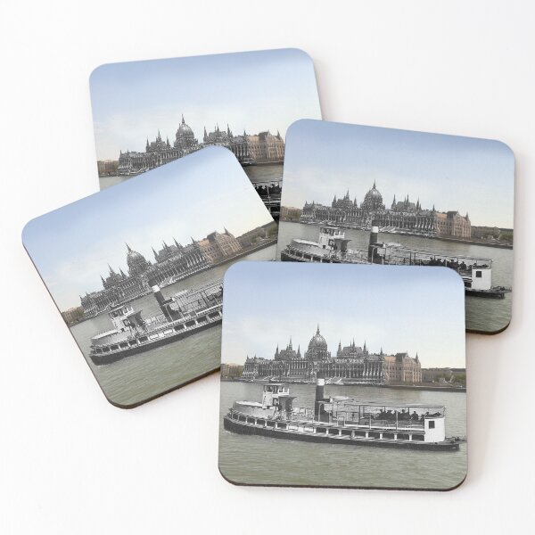 Item preview, Budapest - Boat passes Parliament Building 1930 - 2016 designed and sold by Marc Redmond.