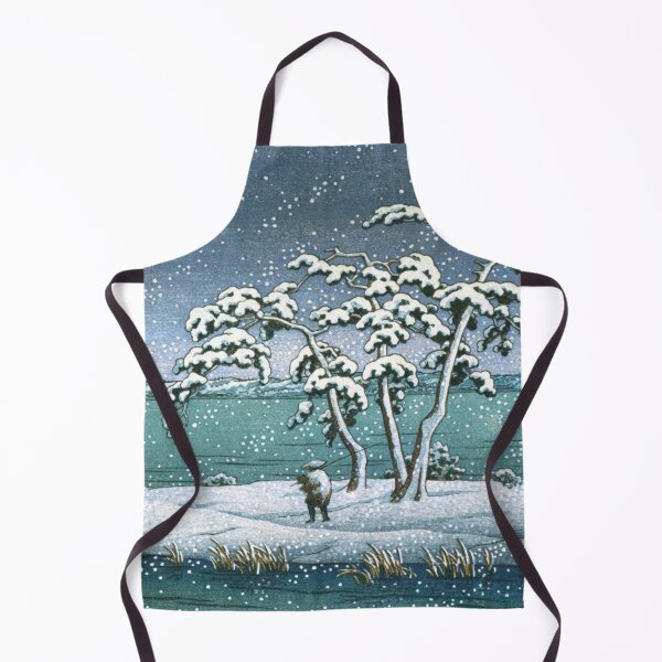 Item preview, Snow at Hinuma Swamp by Kawase Hasui designed and sold by Takeda-art.