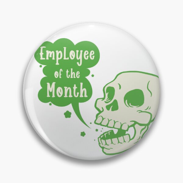 Item preview, Employee of the Month designed and sold by Scaryzz.