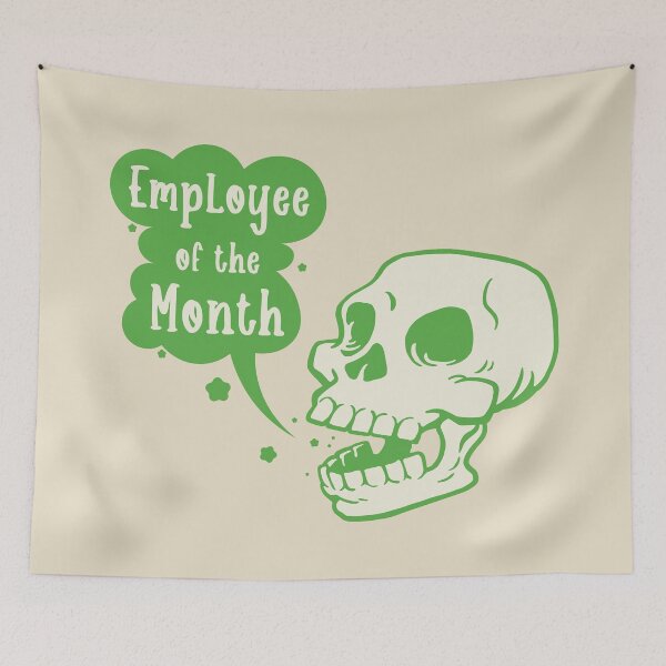 Item preview, Employee of the Month designed and sold by Scaryzz.