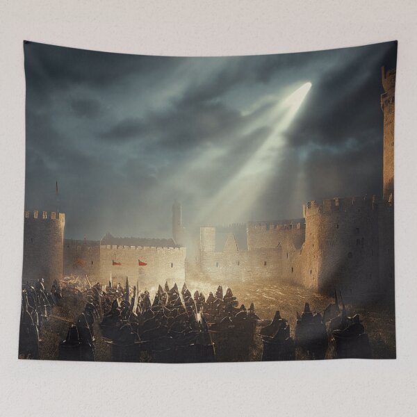 Item preview, Medieval castle with army version 4 designed and sold by PM-Artistic.