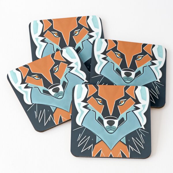 Item preview, red angry fox designed and sold by OverAltruist.