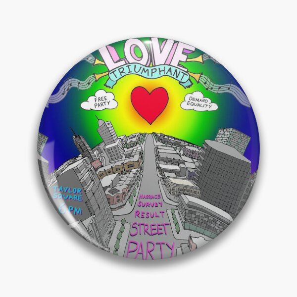 Item preview, Love Triumphant Rally designed and sold by Quills.