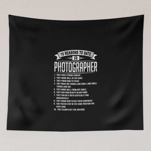 Item preview, 10 Reasons To Date a Photographer designed and sold by aryagiri.