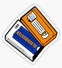 Be Kind, Rewind Orange VHS v2 Sticker