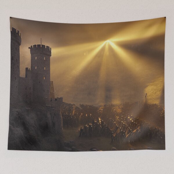 Item preview, Medieval castle with army version 3 designed and sold by PM-Artistic.