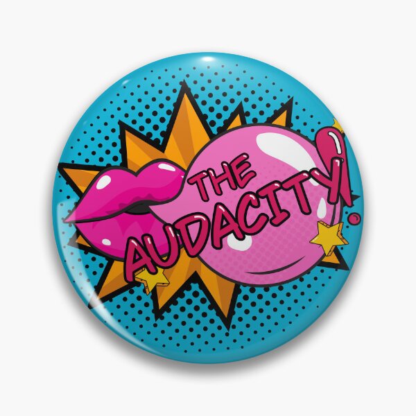 Item preview, Lips Bubblegum The Audacity Popart designed and sold by Gay-Koala.